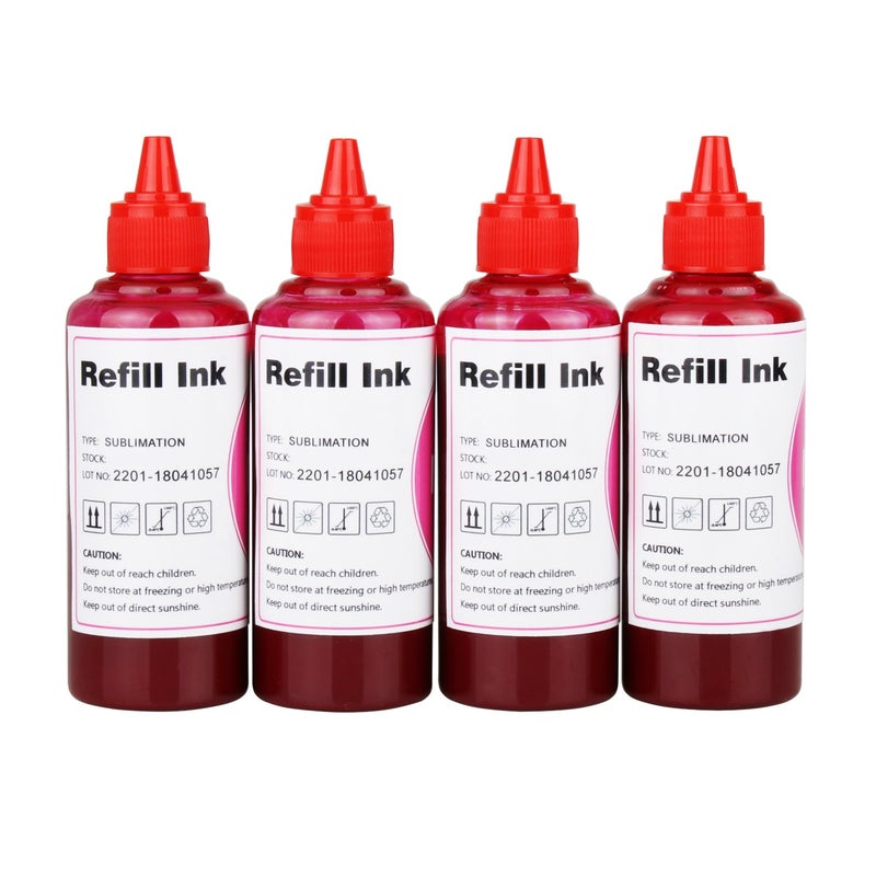 CoYlBod Magenta Dye Sublimation Ink Heat Transfer Ink Inkjet Printer Refillable Ink Cartridge Ciss for C88 C88+ WF-7710 WF-7720 WF-7210 WF-7620 WF-3640 WF-2750 ET-2800 ET-2803 ET-2720 ET-2760 ET-4700 ET-15000 - Image 1